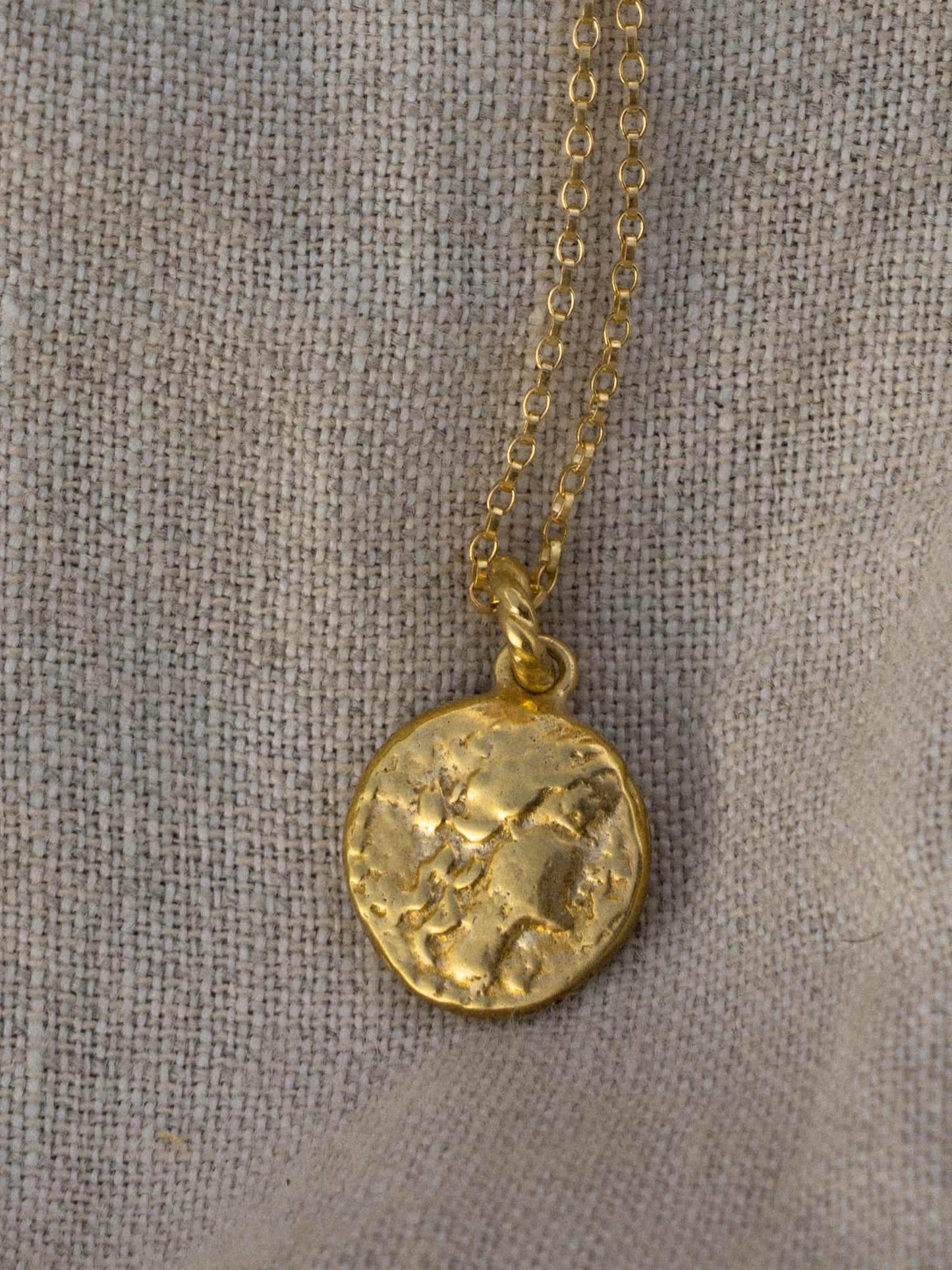 UNEARTHED SELEUCID COIN PENDANT