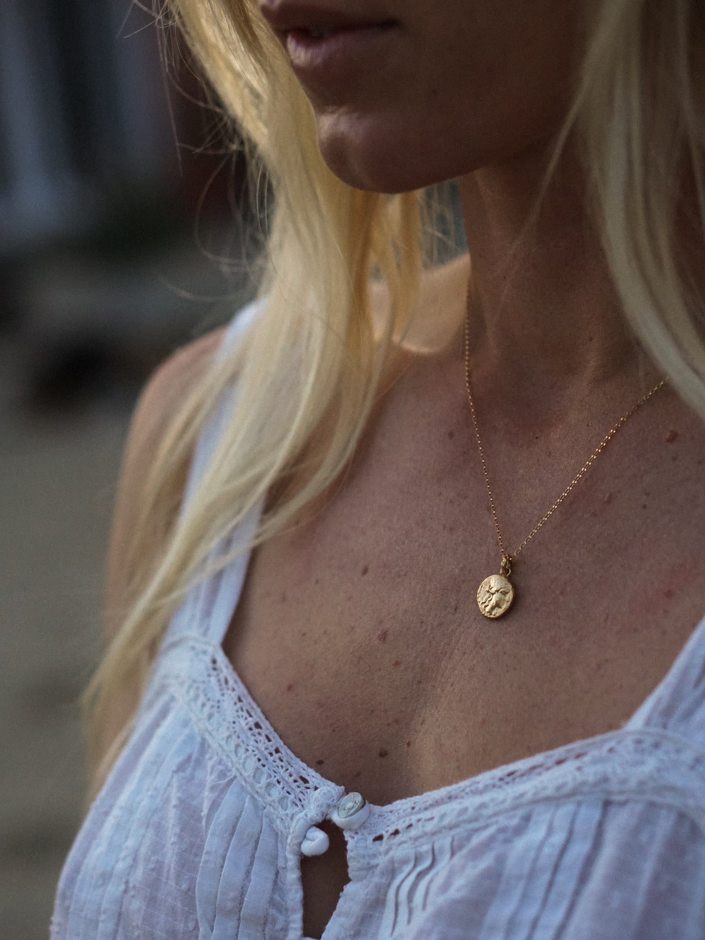 UNEARTHED SELEUCID COIN PENDANT