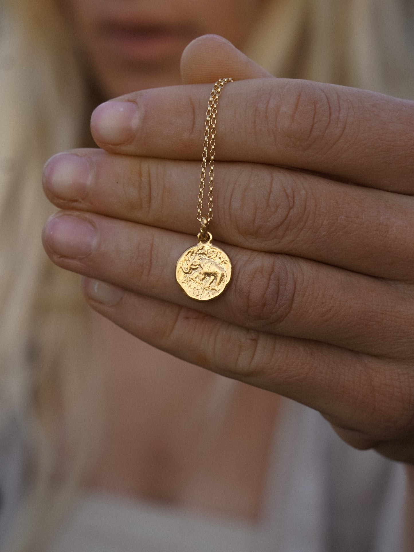 UNEARTHED SELEUCID COIN PENDANT