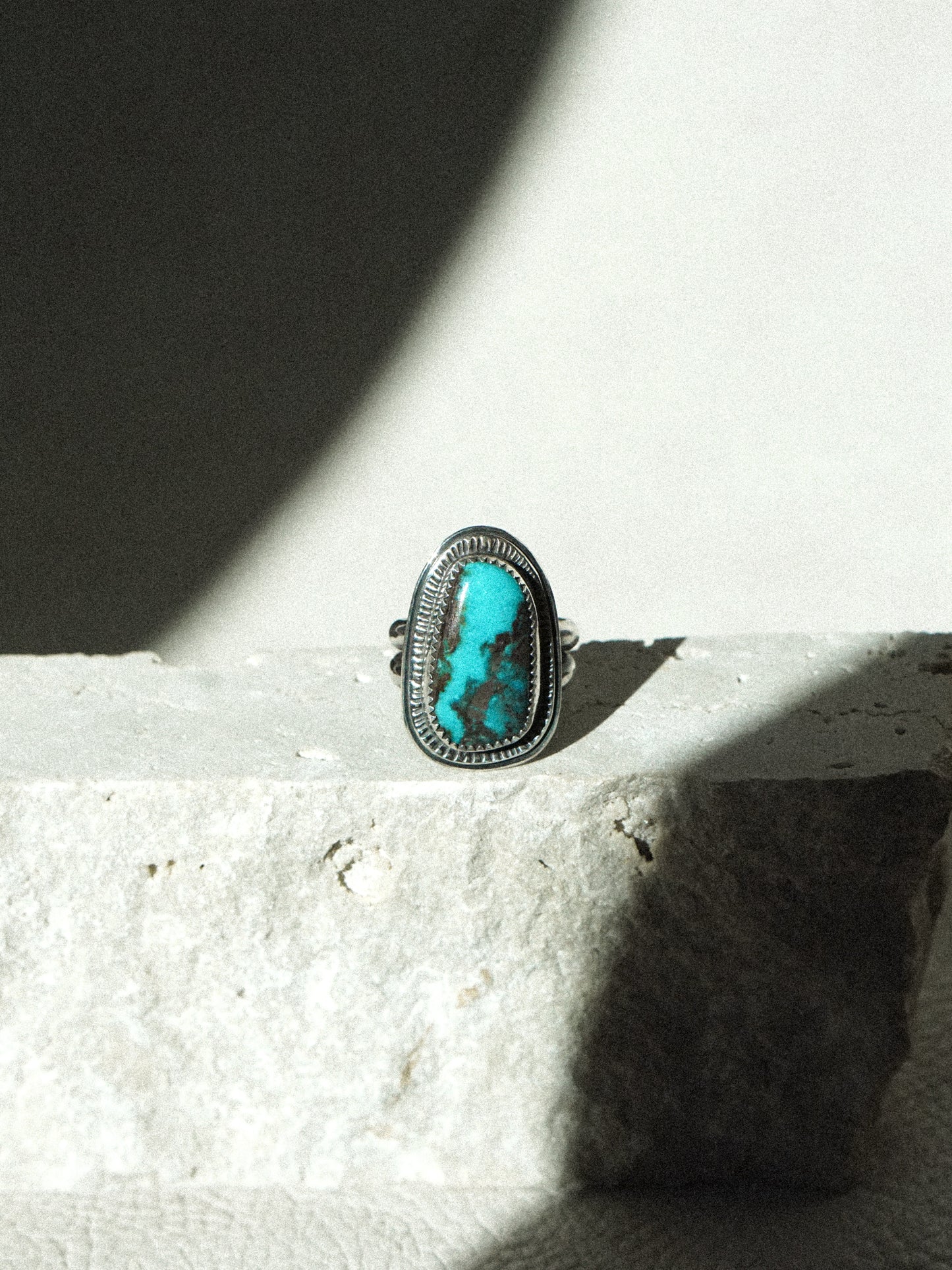 BEAMS RING - PERSIAN TURQUOISE SZ. 7